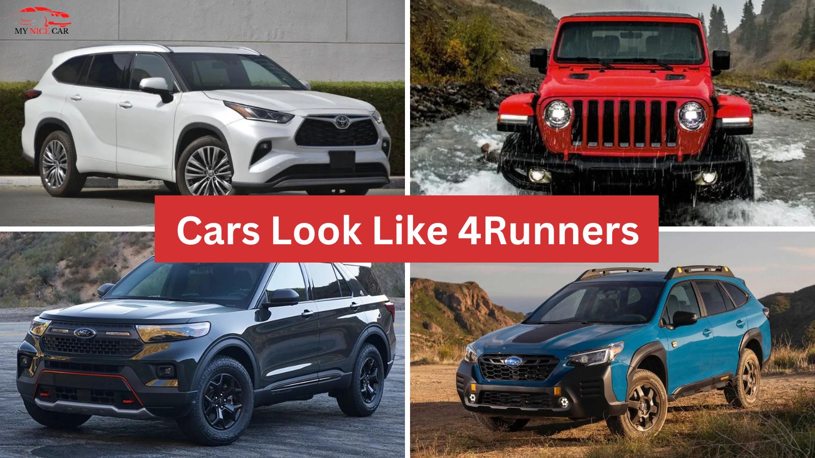 You are currently viewing 8 Cars Look Like 4Runners That Make You Do a Double Take