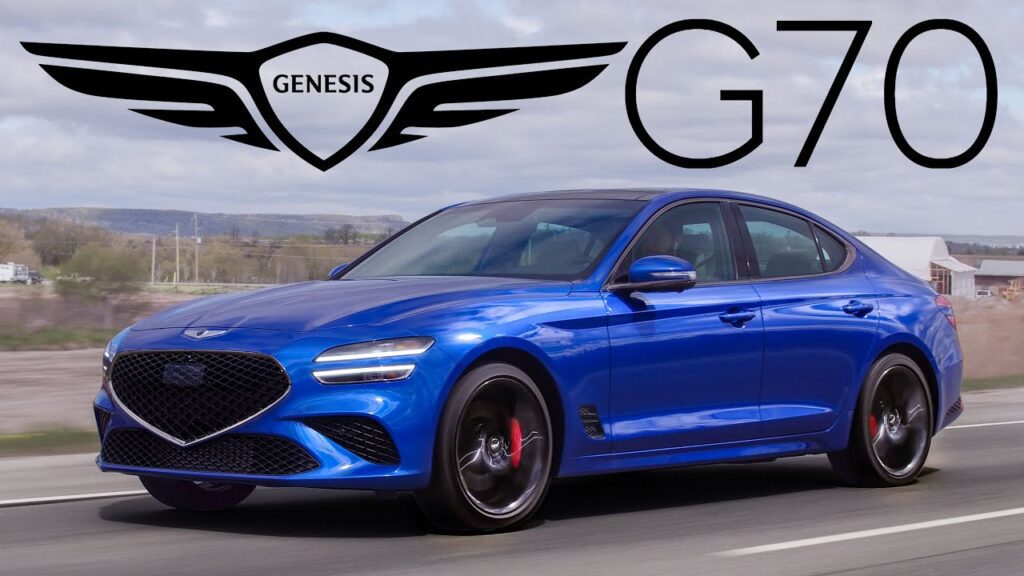 2022 Genesis G70 fastest cars under 60k