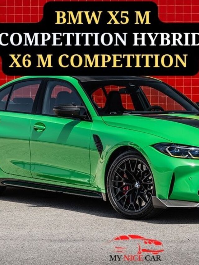BMW Launches High-Performance Hybrid SUVs: X5 M Competition Hybrid and X6 M Competition Hybrid