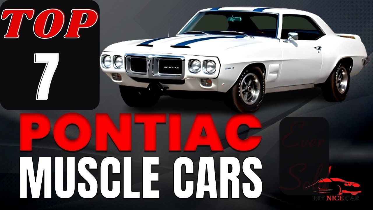 You are currently viewing Top 7 Stylish Classic Pontiac Muscle Cars in 2023