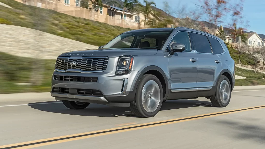 Kia Telluride Best Cars For Cross-Country Road Trips