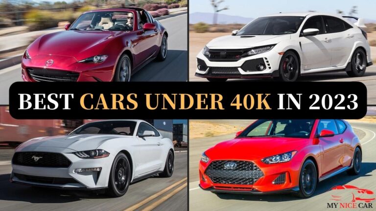 8 Top Luxury Best Cars Under 40k In 2024